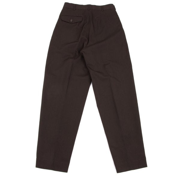 COMME des GARCONS HOMME PLUS Wool Pants Brown Size S