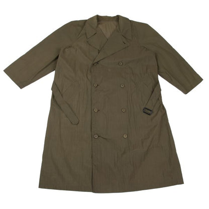 Y's for men Nylon Belted Trench Coat Green Size S