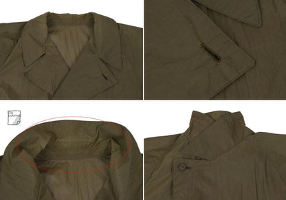 Y's for men Nylon Belted Trench Coat Green Size S