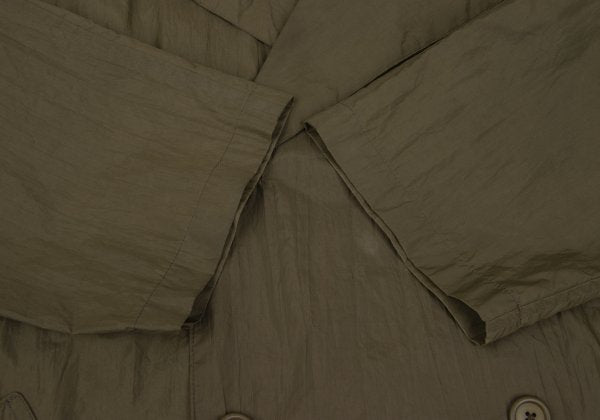 Y's for men Nylon Belted Trench Coat Green Size S