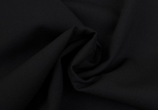 JNBY Wool Blend Bonded Wrap Midi Skirt Black Size 38