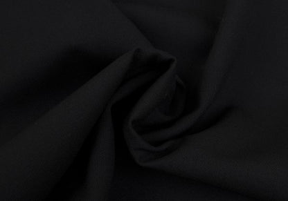 JNBY Wool Blend Bonded Wrap Midi Skirt Black Size 38