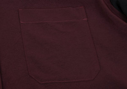 Ground Y 20AW Acetate Poly Bicolor Hooded Shirt Red Size 3