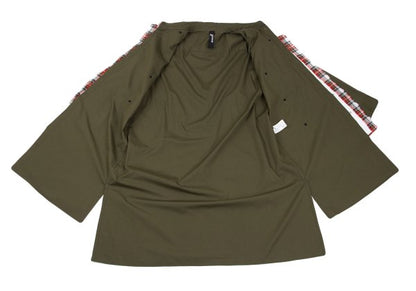 Ground Y 21SS Tartan Check Pigment Print Khaki Size 3