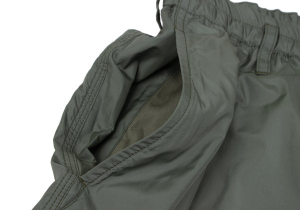 Y's BANG ON 21AW Nylon Sarouel Skirt Pants Khaki Size 2