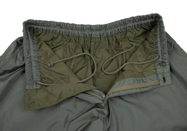 Y's BANG ON 21AW Nylon Sarouel Skirt Pants Khaki Size 2
