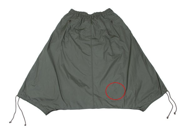 Y's BANG ON 21AW Nylon Sarouel Skirt Pants Khaki Size 2