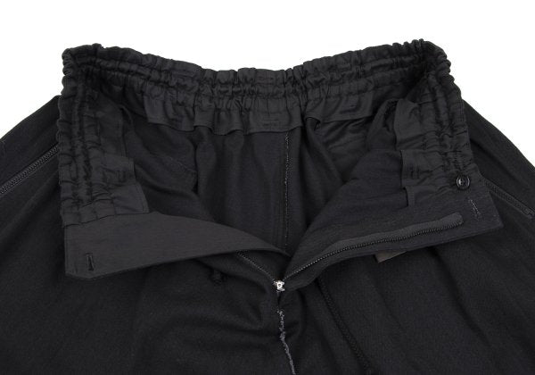 Y's BANG ON 20AW Patchwork Sarouel Pants Black Size 2
