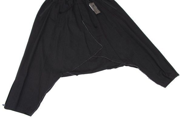 Y's BANG ON 20AW Patchwork Sarouel Pants Black Size 2