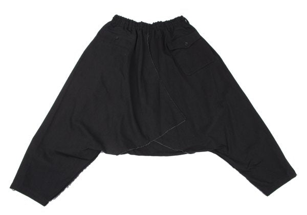 Y's BANG ON 20AW Patchwork Sarouel Pants Black Size 2