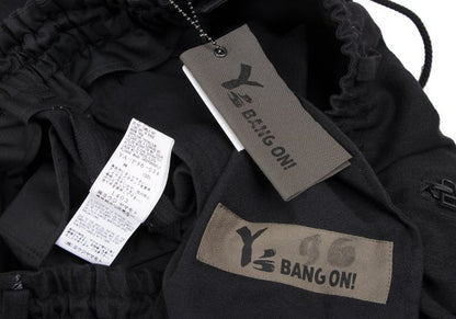 Y's BANG ON 20AW Patchwork Sarouel Pants Black Size 2