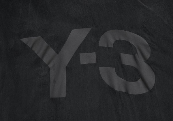 Y-3 Shoulder Zip Logo Print T-Shirt Black Size XL