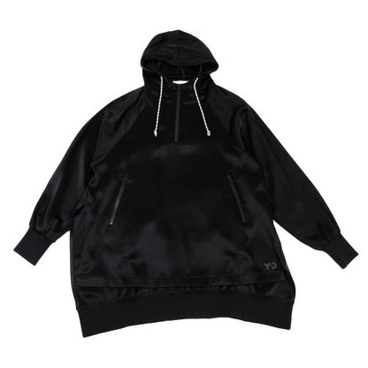 Y-3 Half-Zip Pullover Hoodie Black Size S
