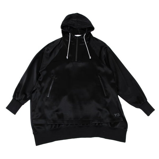 Y-3 Half-Zip Pullover Hoodie Black Size S