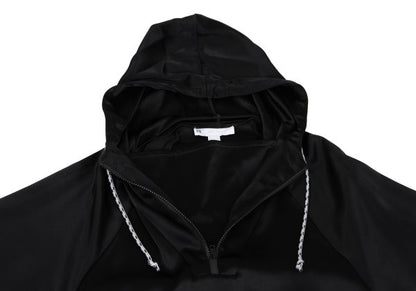 Y-3 Half-Zip Pullover Hoodie Black Size S