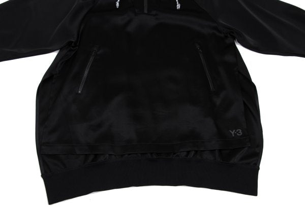 Y-3 Half-Zip Pullover Hoodie Black Size S