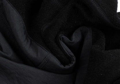 Y-3 Shaggy Wool Blend Paneled Shorts Black Size S