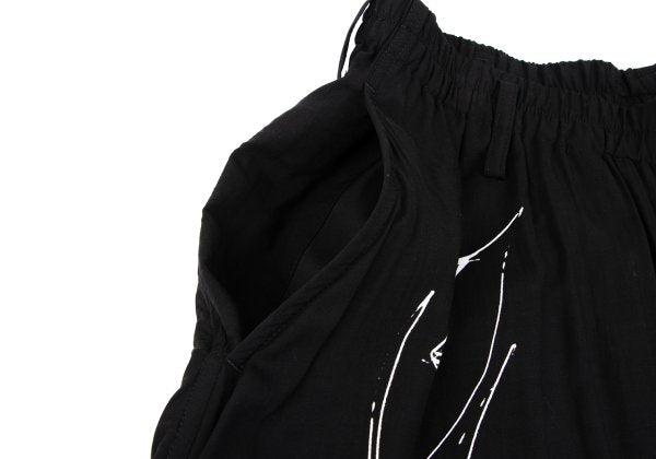 BLACK Scandal Yohji Yamamoto 18AW Nude Pants Black Size 2