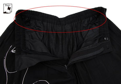 BLACK Scandal Yohji Yamamoto 18AW Nude Pants Black Size 2