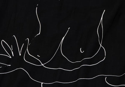 BLACK Scandal Yohji Yamamoto 18AW Nude Pants Black Size 2