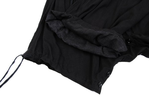 BLACK Scandal Yohji Yamamoto 18AW Nude Pants Black Size 2
