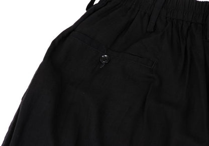BLACK Scandal Yohji Yamamoto 18AW Nude Pants Black Size 2