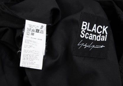BLACK Scandal Yohji Yamamoto 18AW Nude Pants Black Size 2