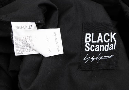 BLACK Scandal Yohji Yamamoto 18AW Nude Pants Black Size 2