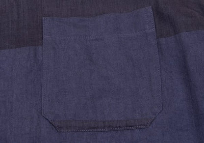 S'YTE Linen Panel Long Sleeve Shirt Purple Size M