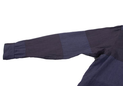 S'YTE Linen Panel Long Sleeve Shirt Purple Size M