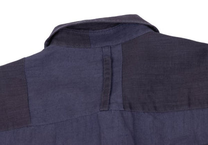 S'YTE Linen Panel Long Sleeve Shirt Purple Size M