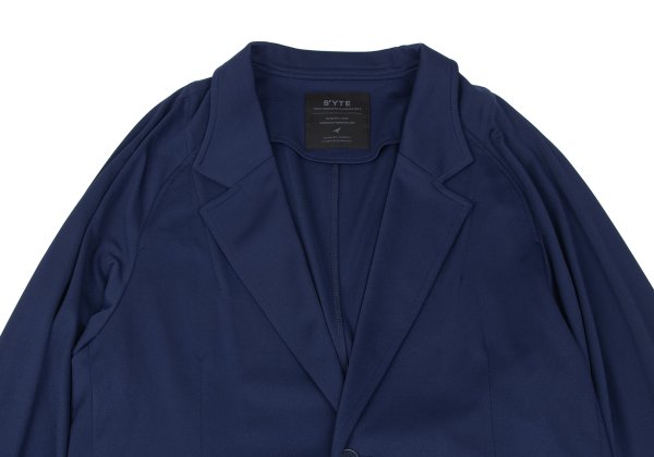 S'YTE Poly Jersey Long Tailored Blazer Blue Size 3