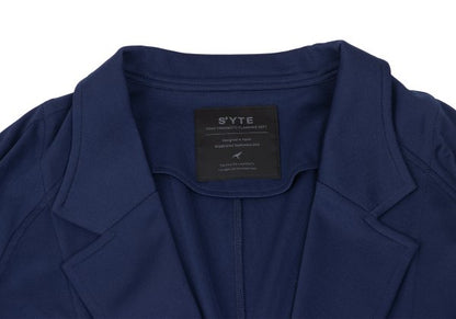 S'YTE Poly Jersey Long Tailored Blazer Blue Size 3