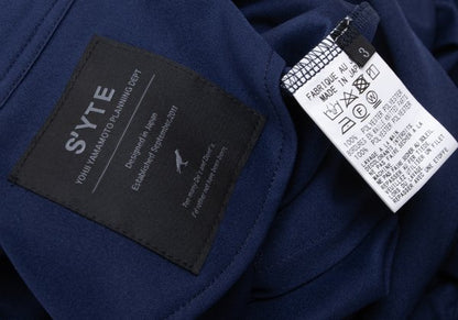 S'YTE Poly Jersey Long Tailored Blazer Blue Size 3