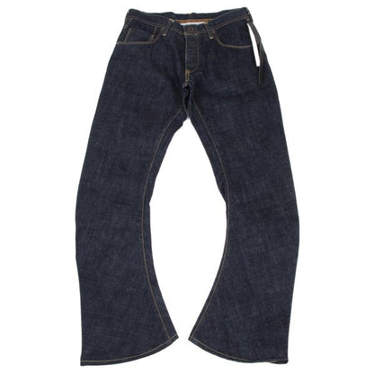 wjk Curved Indigo Denim Jeans Size S