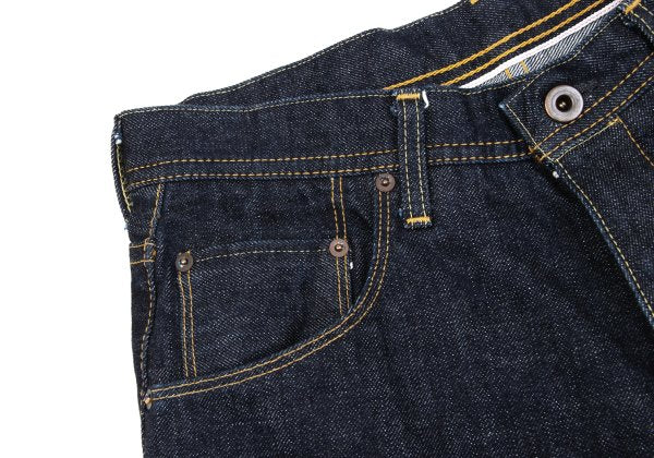 wjk Curved Indigo Denim Jeans Size S