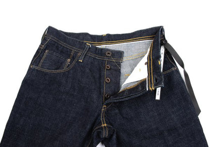 wjk Curved Indigo Denim Jeans Size S