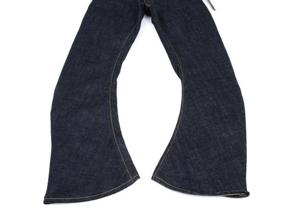 wjk Curved Indigo Denim Jeans Size S