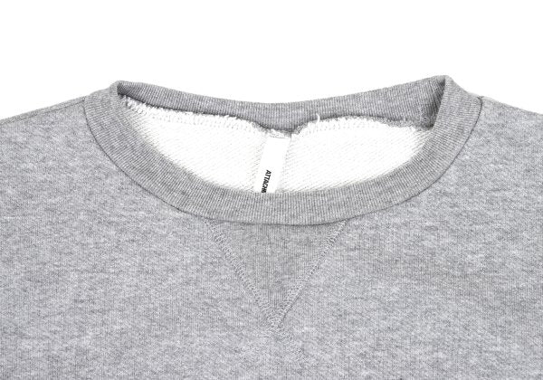 ATTACHMENT Cotton Pullover Sweatshirt Gray Size 1