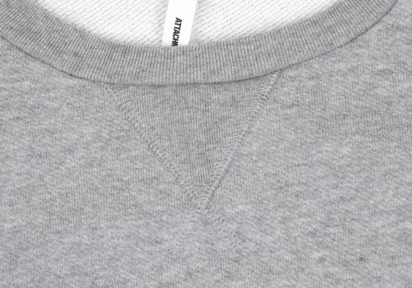 ATTACHMENT Cotton Pullover Sweatshirt Gray Size 1