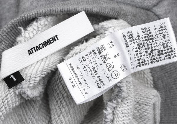 ATTACHMENT Cotton Pullover Sweatshirt Gray Size 1