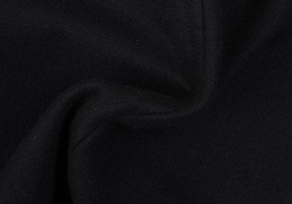 ATTACHMENT Melton Wool Pea Coat Black Size 1