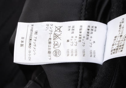 ATTACHMENT Melton Wool Pea Coat Black Size 1