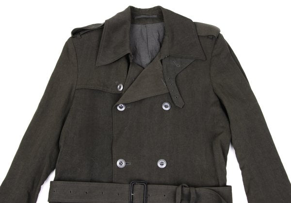 ATTACHMENT Rayon Trench Coat Mocha Size 1