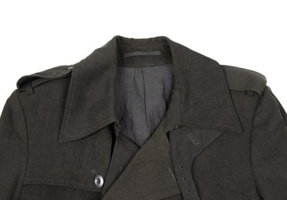 ATTACHMENT Rayon Trench Coat Mocha Size 1