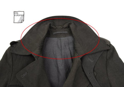 ATTACHMENT Rayon Trench Coat Mocha Size 1