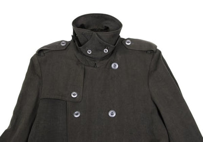 ATTACHMENT Rayon Trench Coat Mocha Size 1