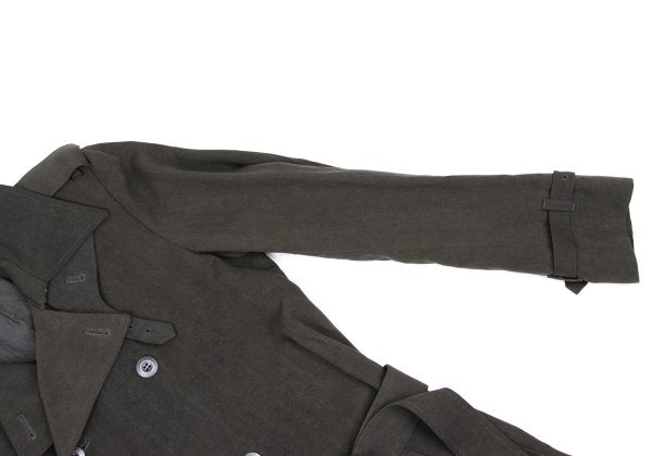 ATTACHMENT Rayon Trench Coat Mocha Size 1
