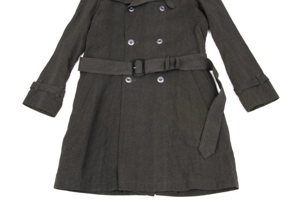 ATTACHMENT Rayon Trench Coat Mocha Size 1