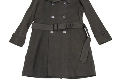 ATTACHMENT Rayon Trench Coat Mocha Size 1